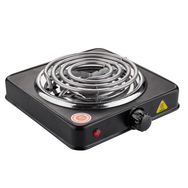 Electric Furnace Household Mini Single Disc Burner Portable Hot Plate Mosquito Incense Furnace 1000W High Power 200-1000℃  Kitchen Stove Hookah Charcoal Coconut Shell Stove