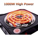 Electric Furnace Household Mini Single Disc Burner Portable Hot Plate Mosquito Incense Furnace 1000W High Power 200-1000℃  Kitchen Stove Hookah Charcoal Coconut Shell Stove