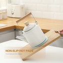 Hot Pads Heat Resistant Trivet Pot Mat Holder Mats Non Slip TPR Hot Pot Holders for Cooking Baking Countertop Table Placemats