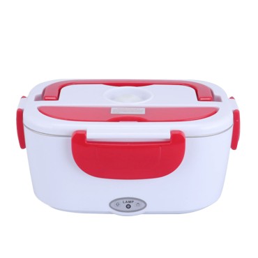 Electric Heating Lunch Box for Car and Home Stainless Steel Two-in-One Lunch Bento Box