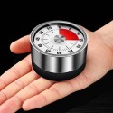 60MIN Countdown Mechanical Magnetic Timer Timer, Quiet Counting, Dual Magnets, Battery Power For School Classroom Teaching, Kids Reading, Kitchen Cooking, Office