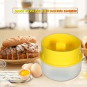 Plastic Egg Separator Egg-yolk Extractor Yolk Divider Egg White Strainer Baking Tool for Home Kitchen