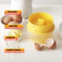 Plastic Egg Separator Egg-yolk Extractor Yolk Divider Egg White Strainer Baking Tool for Home Kitchen