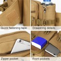 Unisex Waist Bag Bottle Pocket Waterproof Wearproof Lightweight Large Capacity Hiking Cycling Outdoors Bumbag Fanny Pack