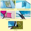 Outdoor Camping Tent Pop-up Fun-Play Tent Automatic Instant Tent for Boys and Girls Baby Beach Tent Kids’ Playground Tent for Camping Beach Backyard