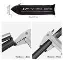 Folding Canopy Pole Outdoor Aluminium Alloy Tent Support Rods Beach Shelter Tarp Awning Pole Replacement Poles Accessories for Camping Hiking Backpacking Tent