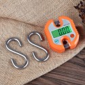 Mini Portable Electronic Crane Scale Digital Luggage Hanging Scale Fish Scale with Zero Tracking and Tare Function 150kg   Double-range Scale Digital Hanging Scale