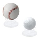 2pcs Golf Ball Display Stand Acrylic Baseball Holder Mount Sport Ball Supports Bracket Tennis Ball Stand Small Ball Holder