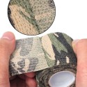 Waterproof Roll Camo Stealth Tape Outdoor Hunting Tape Camouflage Self-adhesive Non-woven Fabric Bandage Tapes Cloths