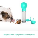 Dog Water Bottle Bowl Pet Outdoor Puppy Water Dispenser with Drinking Feeder Cup for Doggy Travel Walking Hiking