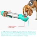 Dog Water Bottle Bowl Pet Outdoor Puppy Water Dispenser with Drinking Feeder Cup for Doggy Travel Walking Hiking