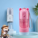 Portable Stretchable Pet Water Dispenser 220mL Dog Water Bottle Pet Travel Water Bottle Bowl Holder Drink Cup Tray Leak Proof Dog Cat Travel Drink Bottle Bowl