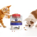 Automatic Pet Feeder Interactive Dog Slow Feeder Food Dispenser Pet Spring Feeder Puzzle Toy