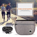 Large Capacity Dog Snack Bag Dog Treat Pouch Dog Training Pouch Bag with Adjustable Waistband Pet Training Pocket Outdoor Bag