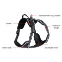 DODOPET Pet Dog Harness No Pull Pet Harness Adjustable Pet Dog Reflective Vest for Dogs