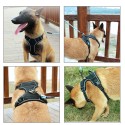 DODOPET Pet Dog Harness No Pull Pet Harness Adjustable Pet Dog Reflective Vest for Dogs