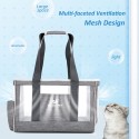 Portable Pet Cats Dogs Carrier Cat Dog Pet Travel Bag Designed for Travel Hiking Walking Outdoor for Weight within 6kg