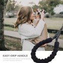 5ft Reflective Dog Leash Strong Dog Leash with Comfortable Padded Handle Traction Rolled Dog Leads Anti-Slip Handle Dog Leash Rope for Large and Medium Pets