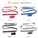 150cm Walking Dog Rope Pet Leash Dog Leash  Reflective Dog Leash Dog Poop Bags with Dispenser