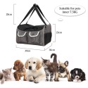 Pet Car Bag Pet Carrier Portable Pet Travel Handbag for Small Medium Dog Cat Ventilated Breathable Mesh