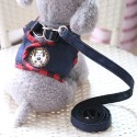 Dog Harness Dog Leash Set Pet Harness and Leash for Walking