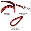 Nylon Weave Dog Leashes Easy to Control Non-elastic Superb Hardware Accessories Multiple Color to Choose