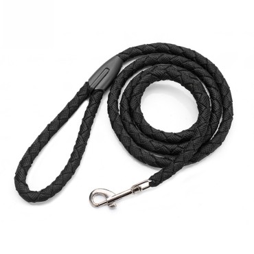 Nylon Weave Dog Leashes Easy to Control Non-elastic Superb Hardware Accessories Multiple Color to Choose