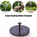 Solar Fountain Pump Floating Fountain Bird Bath Water Pump for Garden Patio Pond and Pool Aquarium Pond Decoration