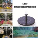 Solar Fountain Pump Floating Fountain Bird Bath Water Pump for Garden Patio Pond and Pool Aquarium Pond Decoration