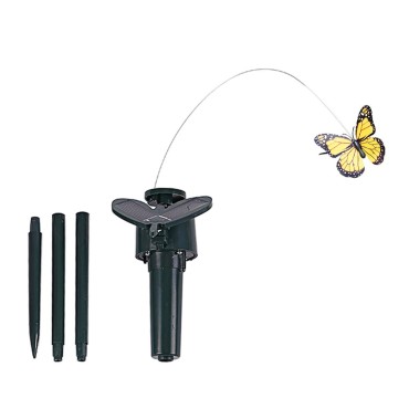 Solar Powered Dancing Fluttering Butterflies Flying Humming Bird Garden Yard Decoration