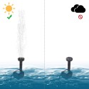 Mini Solar Fountain Pump Solar Water Pump Power Panel Kit Solar Panel Water Pump for Garden Pool