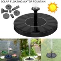 Solar Fountain Pump Floating Fountain for Bird Bath 1.4W Portable Water Pump for Garden Patio Pond Pool Aquarium Pond Decoration