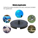 3.5W Solar Fountain Pump with 900mAh Battery Solar-power Fountain Free Standing Water Pump Floating Fountain with 7 Nozzles for Bird Bath Garden Pond