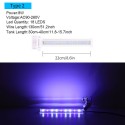 6 Inch Aquarium Light Submersible Fish Tank Light Blue and White Color Clamp Aquarium LED Lighting Fish Tank Clip Light