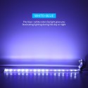 6 Inch Aquarium Light Submersible Fish Tank Light Blue and White Color Clamp Aquarium LED Lighting Fish Tank Clip Light