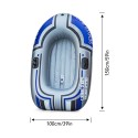 Inflatable Boat Portable Inflatable Boat Thicken PVC Inflatable Boat Foldable Inflatable Swimming Circle