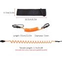 Kayak Paddle Board Leash SUP Paddle Stretchable Leash Kayak Surfboard Safety Rope Paddle Anti Lost Leash