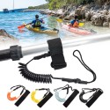 Kayak Paddle Board Leash SUP Paddle Stretchable Leash Kayak Surfboard Safety Rope Paddle Anti Lost Leash