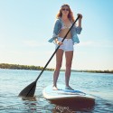 Adjustable Surfboard Paddle Aluminum Magnesium Alloy Lightweight SUP Paddle Detachable Paddle