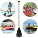 Adjustable Surfboard Paddle Aluminum Magnesium Alloy Lightweight SUP Paddle Detachable Paddle