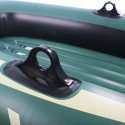 Inflatable Boat Fishing Boat for 1 Adult & 1 Child Summer Fun Boat Canoe Kayak