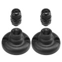 1 Pair Kayak Canopy Mount Base Hardware Kit for Boat Canoe Awning Sun Shade