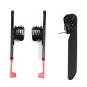 2Pcs Adjustable Locking Kayak Foot Braces Pedals with Tail Rudder Foot Control Direction Steering System Tool Kit