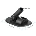 180 Degree Rotation Kayak Canopy Mount Base for Inflatable Boat Canoe Awning Sun Shelter