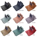 Women Bifold Wallet PU Leather Credit Card Holder Pocket Mini Purse Small Clutch