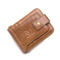 Men Wallet Bifold Zipper Purse Cards Holder