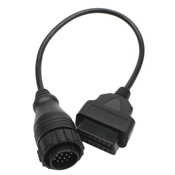 14 Pin to 16 Pin OBD II Cable Male to Female Adapter Car Diagnostic OBD II Cord Replacement for Mercedes Benz Sprinter