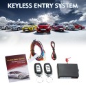 Universal Car Remote Central Kit Locking Keyless Entry System 4 Button DC 12V for Car Vehicle Automotive Support Trunk Pop