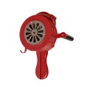 Portable Manual Siren Super Loud Aluminum Alloy for forest Fire Prevention Water Conservancy and Flood Control Alarm Easy to Install