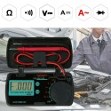 EM3082 Mini Digital Multimeter AC DC Volt AMP OHM LCD Voltmeter Auto Power Off Data